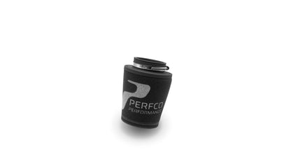 Perfco Performance rn series rubber neck cone air filter, 70mm neck, 120mm OD (view 2)