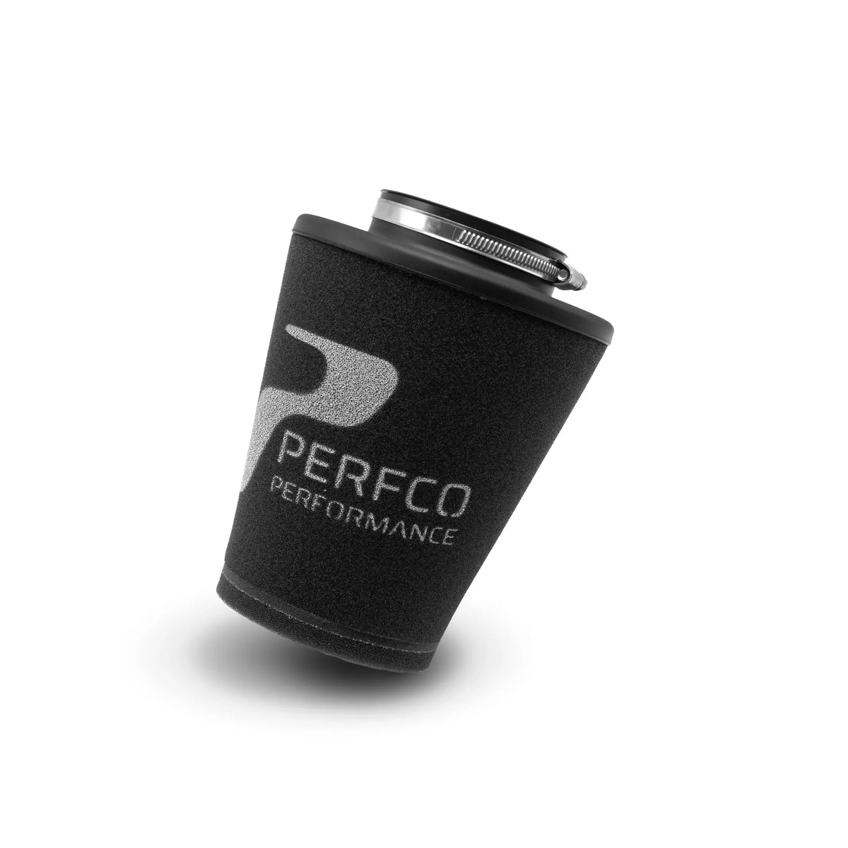 Perfco Performance rn series rubber neck cone air filter, 75mm neck, 150mm OD