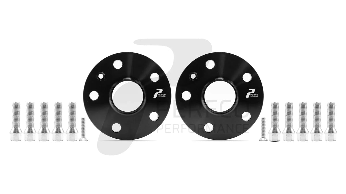 Perfco Performance 16mm wheel spacers, 5x100, 57mm centre bore (photo shared across sizes)