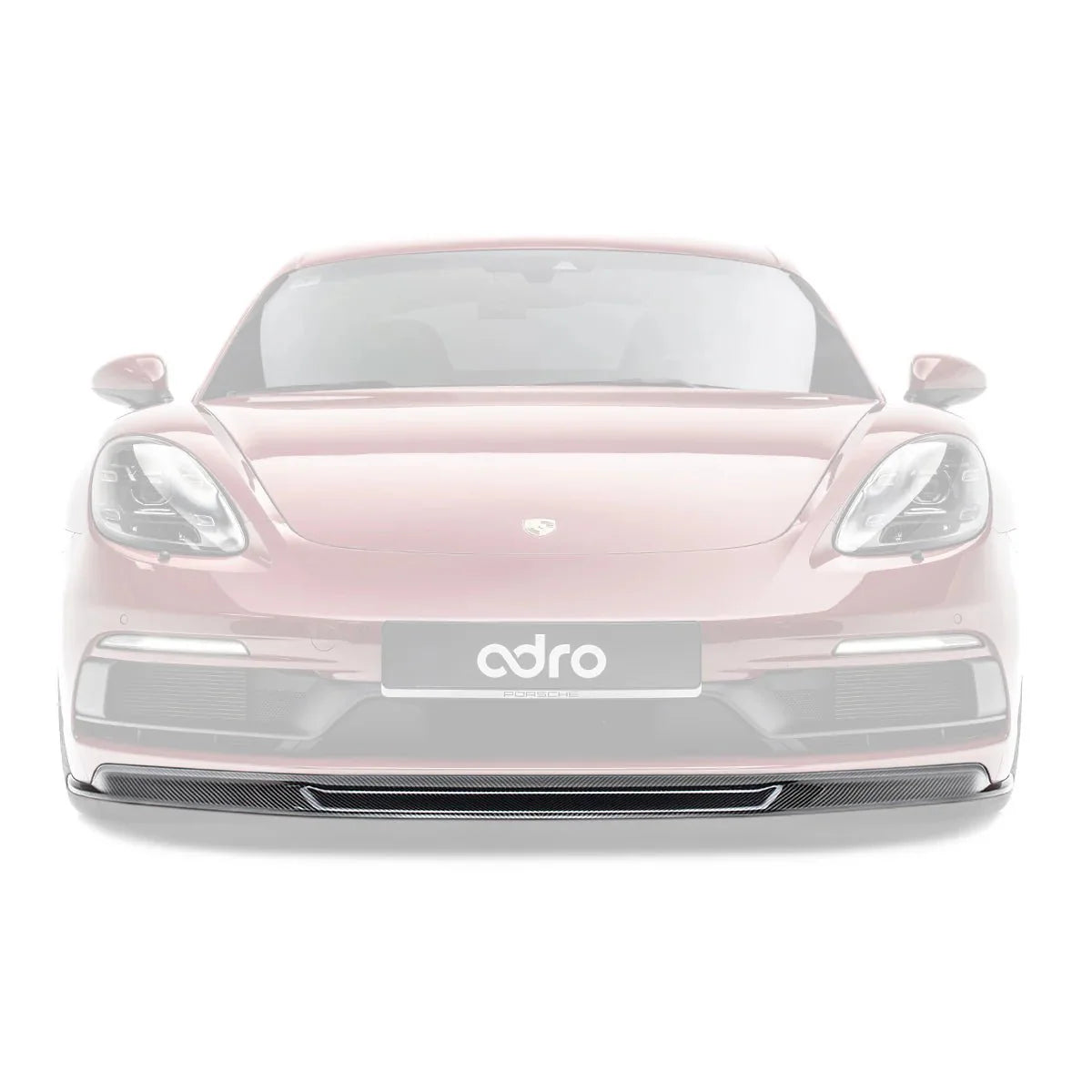 Adro Prepreg Carbon Front Lip for Porsche 718