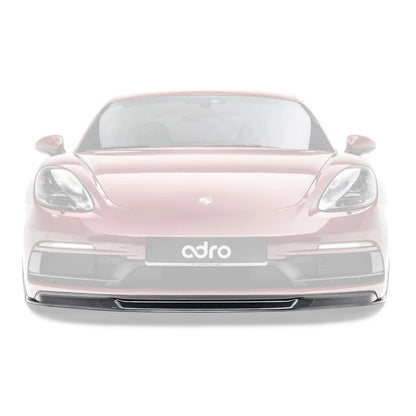 Adro Prepreg Carbon Front Lip for Porsche 718