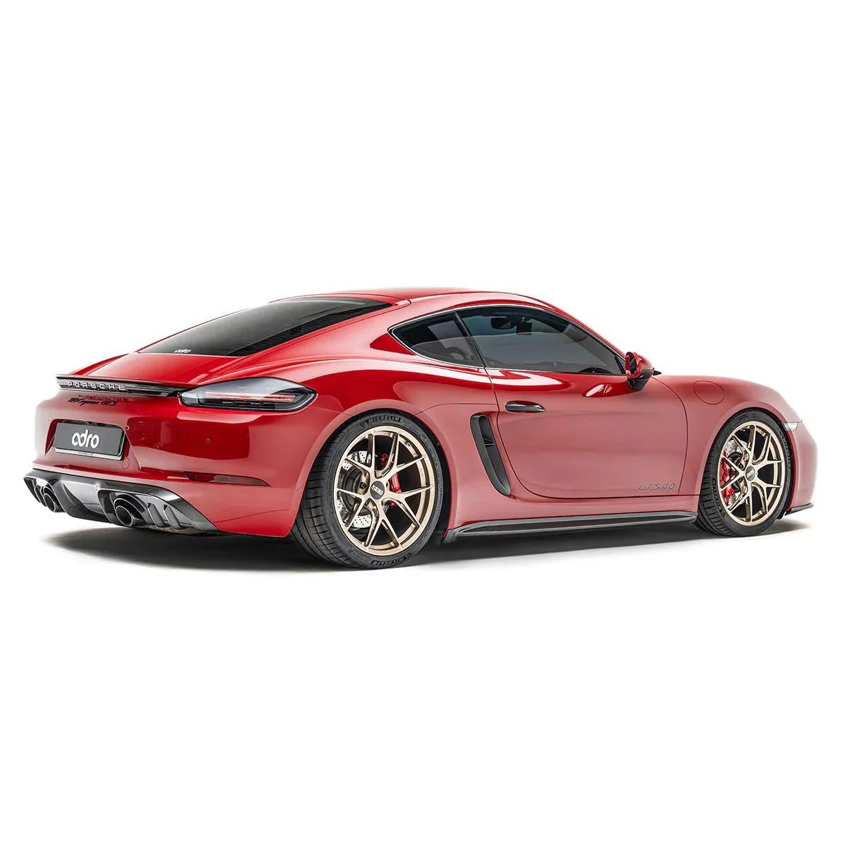 Adro Prepreg Carbon Rear Diffuser for Porsche 718