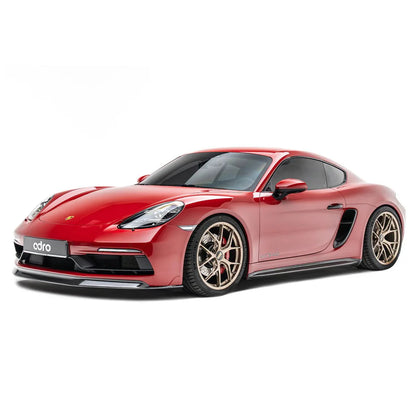 Adro Prepreg Carbon Side Skirts for Porsche 718