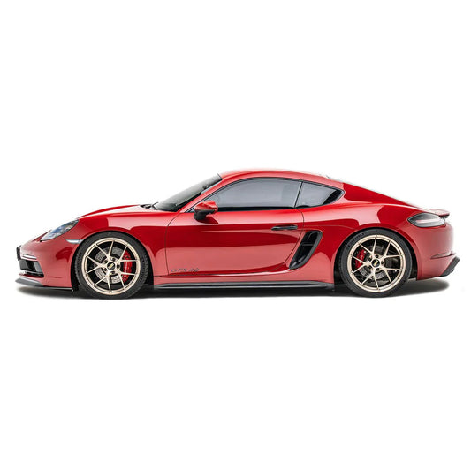 Porsche 718 Pre - Preg Carbon Fibre Side Skirts by ADRO - | Side Skirts & Winglets | FD Racing
