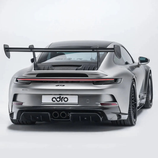 Porsche 992.1 GT3 Pre - Preg Carbon Fibre AT - P Swan Neck Rear Wing by Adro - | Rear Wings | FD Racing