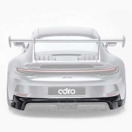 Porsche 992.1 GT3 Pre - Preg Carbon Fibre Rear Apron Panel by Adro - | Rear Diffusers | FD Racing