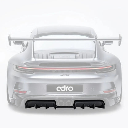 Adro Porsche 992.1 GT3 Pre-Preg Carbon Fibre Rear Diffuser