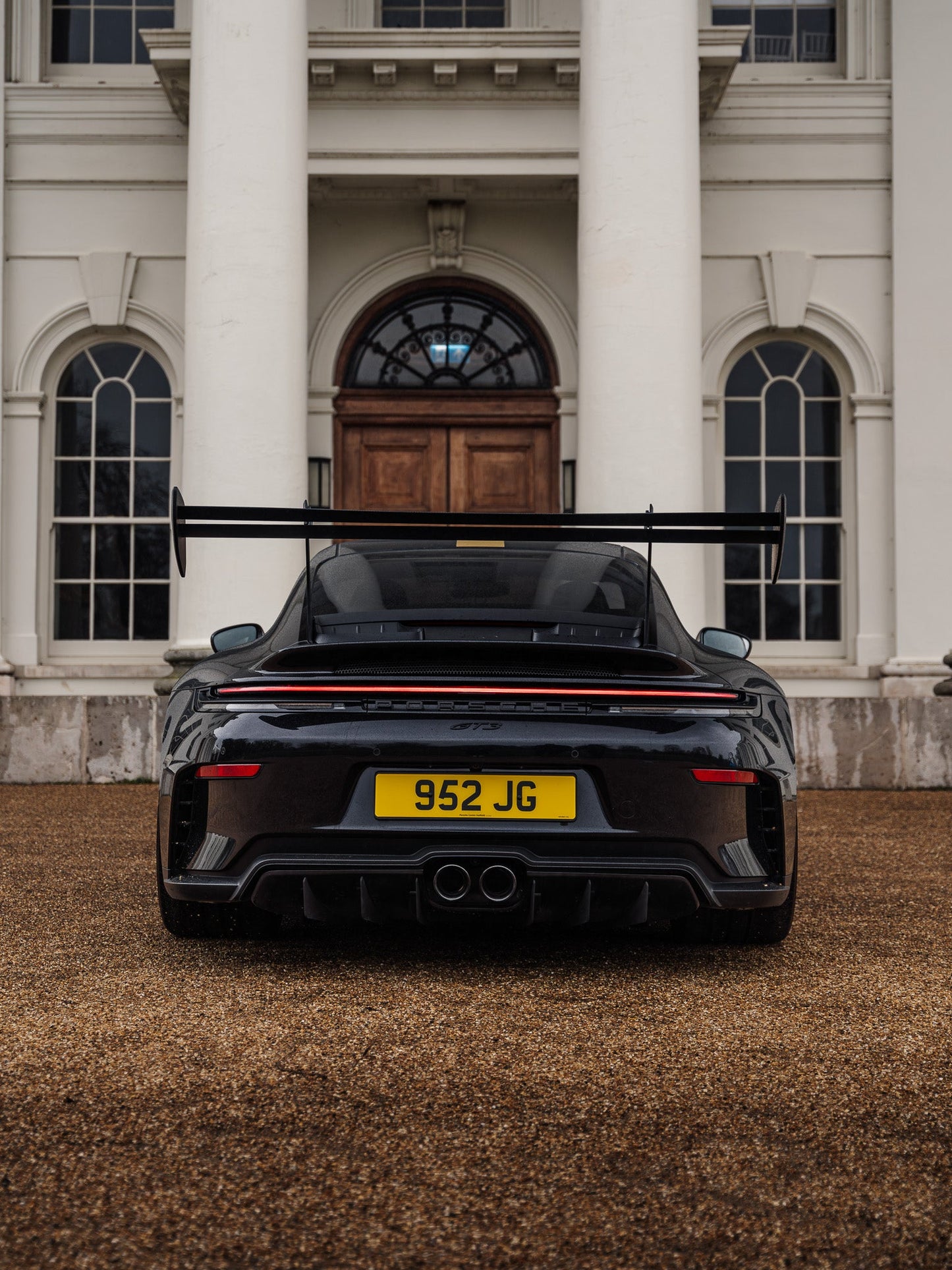 Porsche 992.1 / 992.2 GT3 Pre-Preg Carbon Fibre AT-P Swan Neck Rear Wing by Adro | Rear Wings | FD Racing