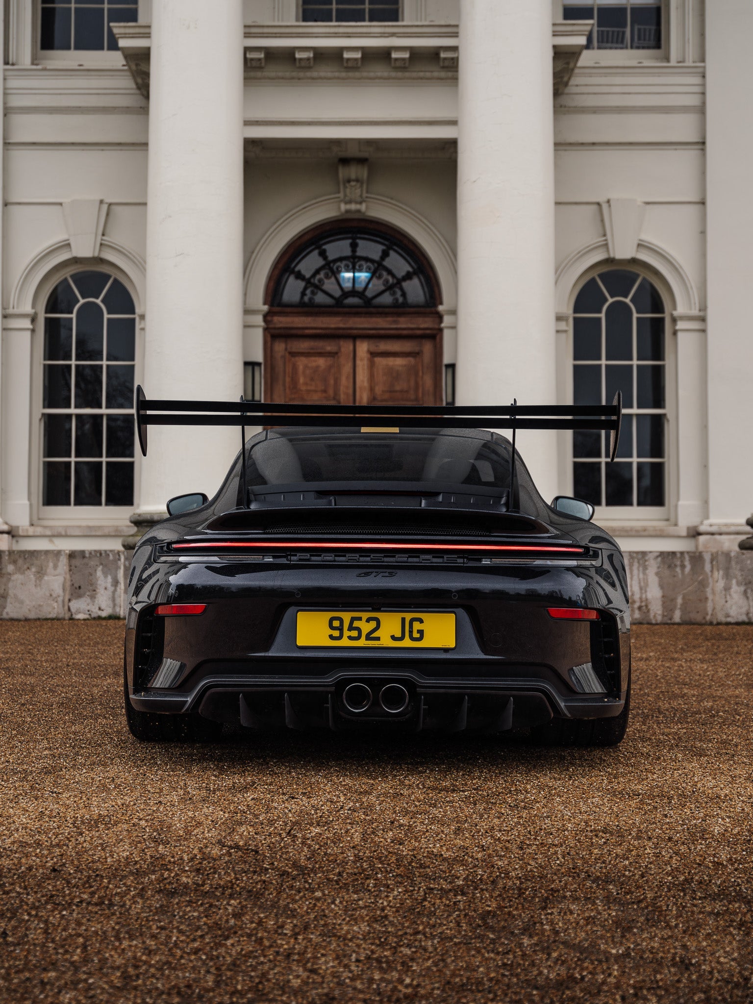 Porsche 992.1 / 992.2 GT3 Pre-Preg Carbon Fibre AT-P Swan Neck Rear Wing by Adro | Rear Wings | FD Racing