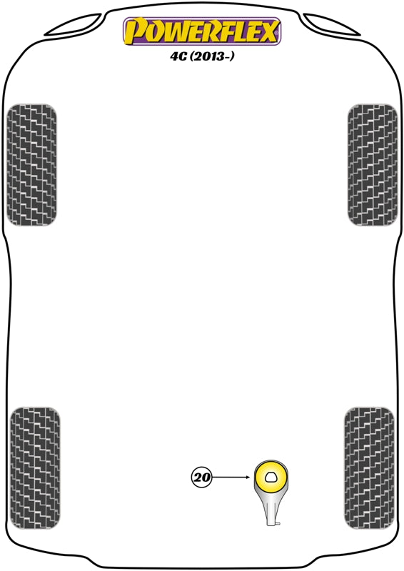 Powerflex diagram for the 4C: this part is position 20