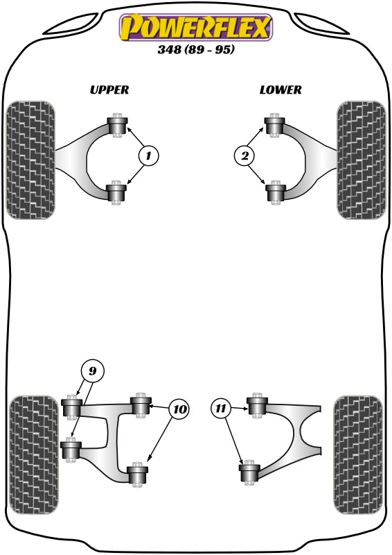 Powerflex diagram for the 348: this part is position 11