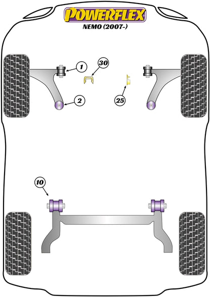 Powerflex diagram for the Nemo: this part is position 25