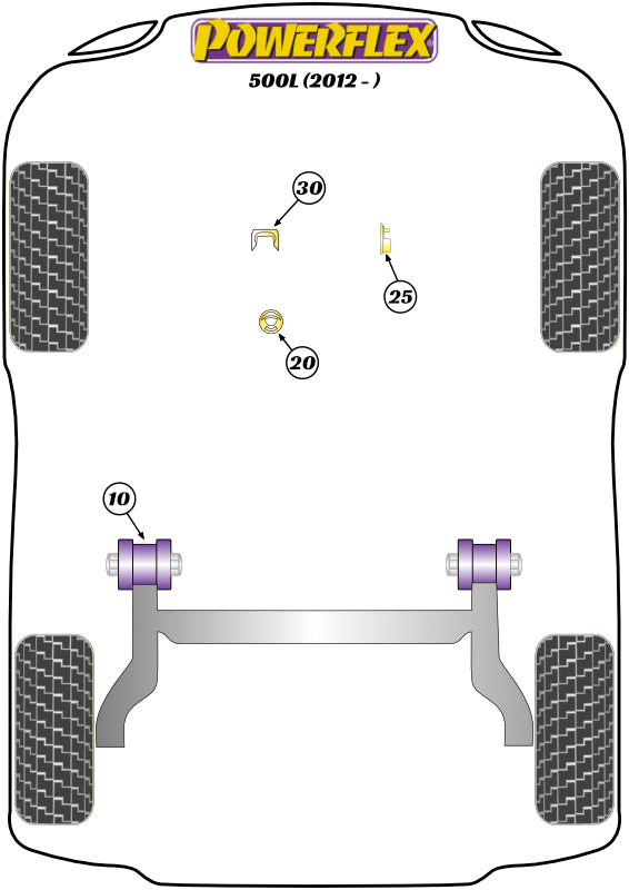 Powerflex diagram for the 500L: this part is position 30