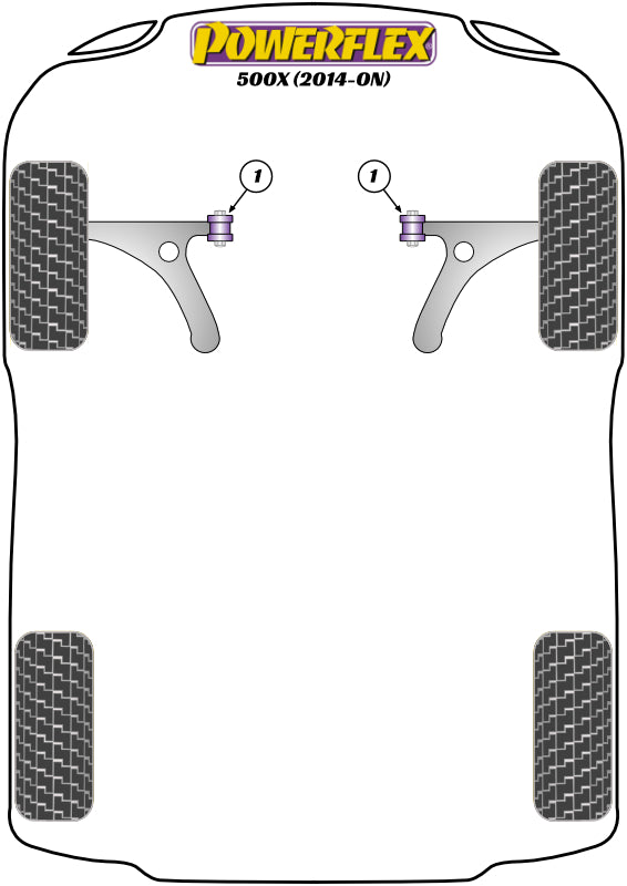 Powerflex diagram for the 500X: this part is position 1