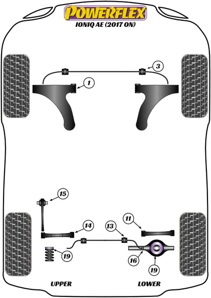 Powerflex diagram for the Ioniq AE: this part is position 1