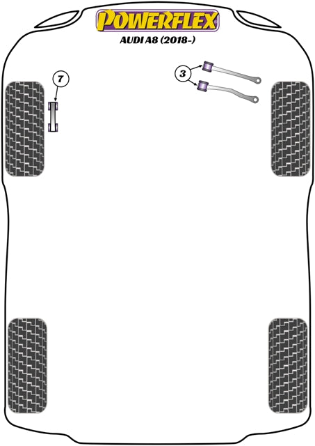 Powerflex diagram for the A8 D5: this part is position 3