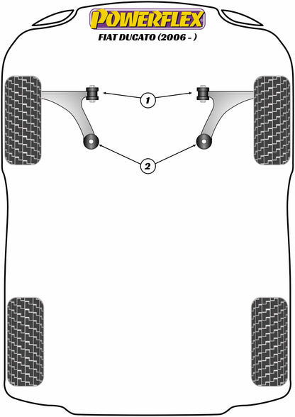 Powerflex diagram for the Ducato: this part is position 2