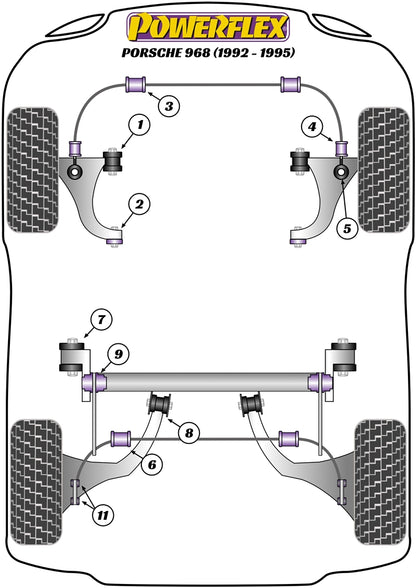 Powerflex diagram for the 968: this part is position 4