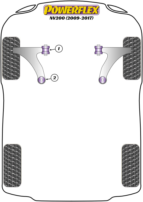 Powerflex diagram for the NV200: this part is position 1