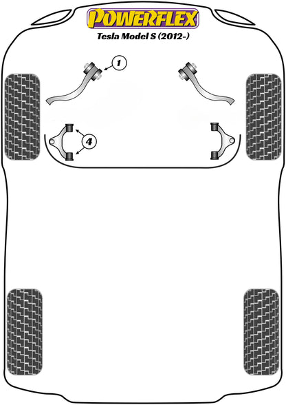 Powerflex diagram for the Model S: this part is position 4