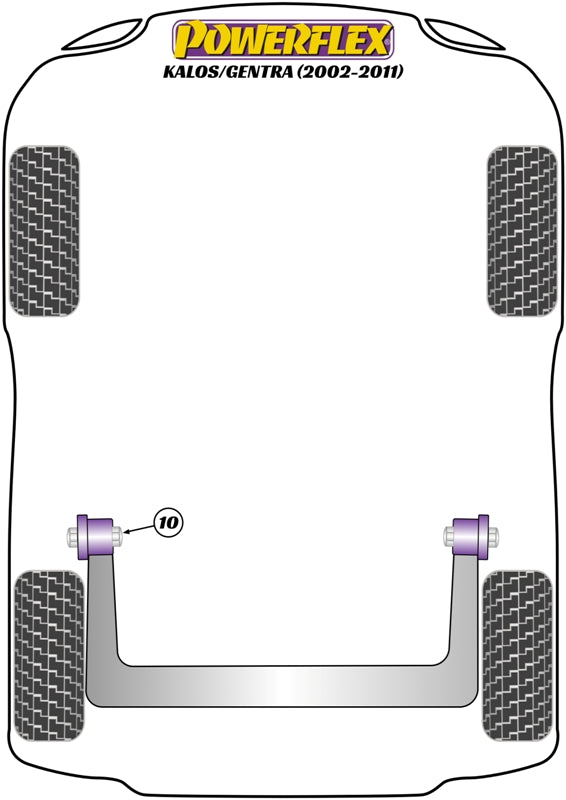 Powerflex diagram for the Kalos/Gentra: this part is position 10