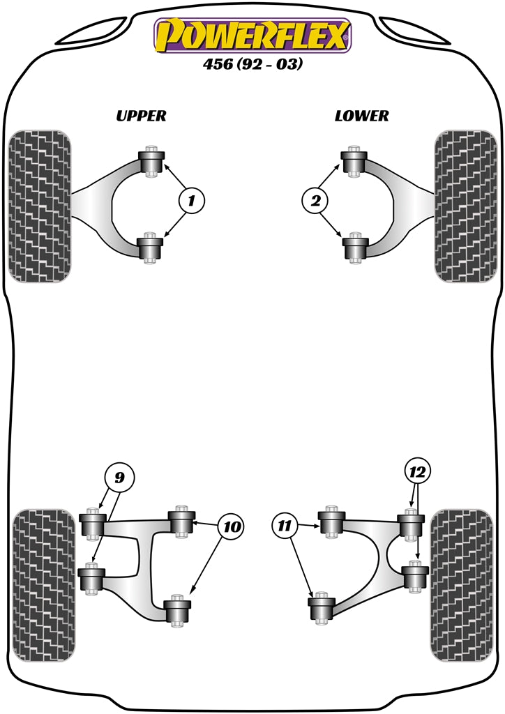 Powerflex diagram for the 456: this part is position 10