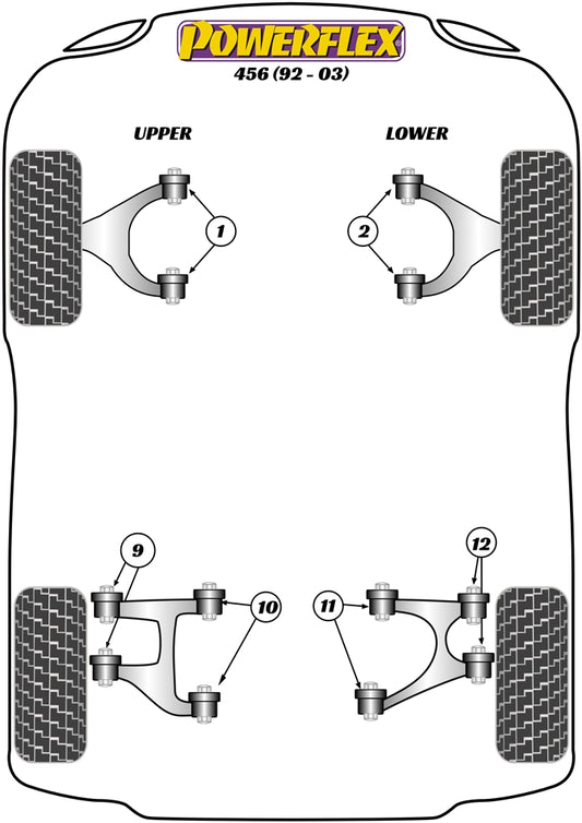 Powerflex diagram for the 456: this part is position 10