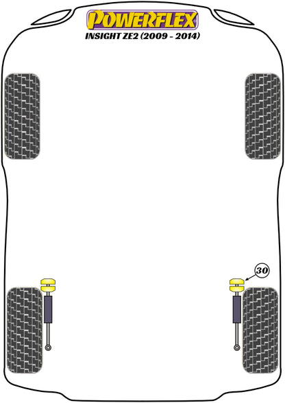 Powerflex diagram for the Insight ZE2: this part is position 30