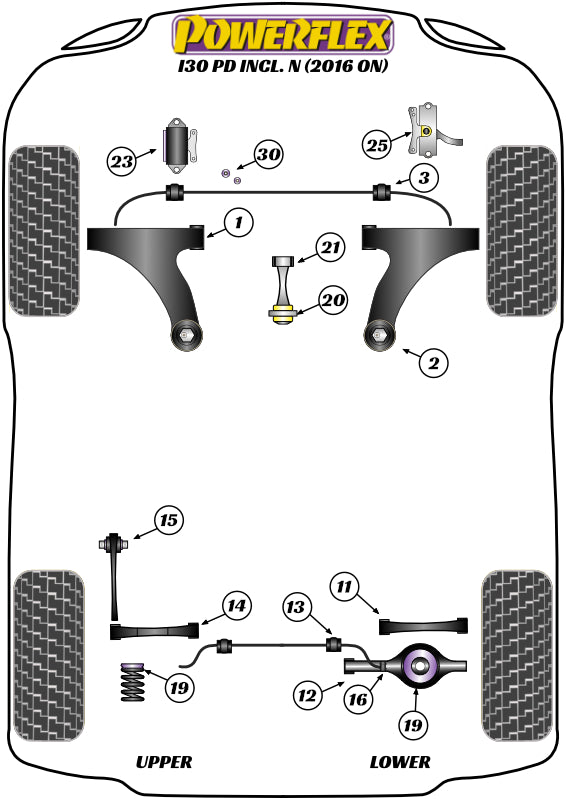 Powerflex diagram for the i30 PD inc N: this part is position 15