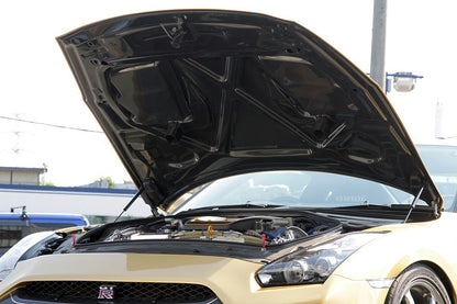 Top Secret Aero Carbon Fibre Bonnet - GT-R R35 MY17