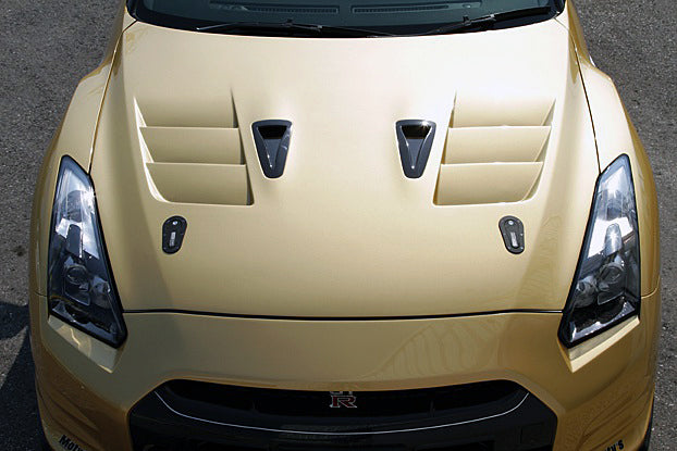 Top Secret Carbon Aero Bonnet for Nissan R35 GT-R 2009–2016