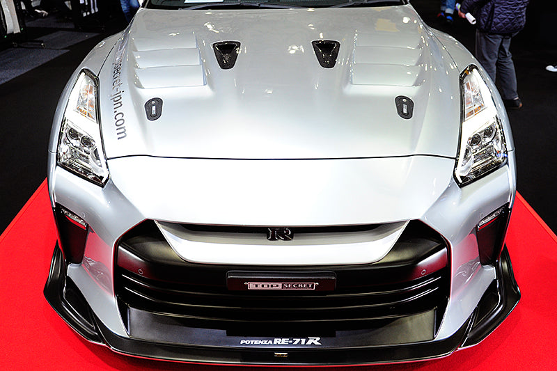 Top Secret Aero Carbon Fibre Bonnet - GT-R R35 MY17