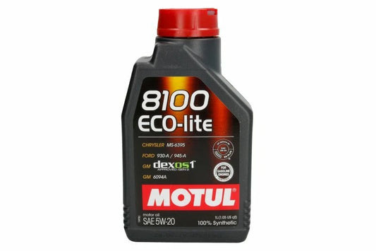 Motul 8100 ECO-LITE 5W20 Engine Oil – 1 Litre