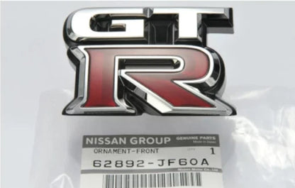 Genuine Nissan R35 GT-R Front Badge Emblem (OEM) – 62892-JF60A