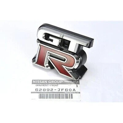 Genuine Nissan R35 GT-R Front Badge Emblem (OEM) – 62892-JF60A
