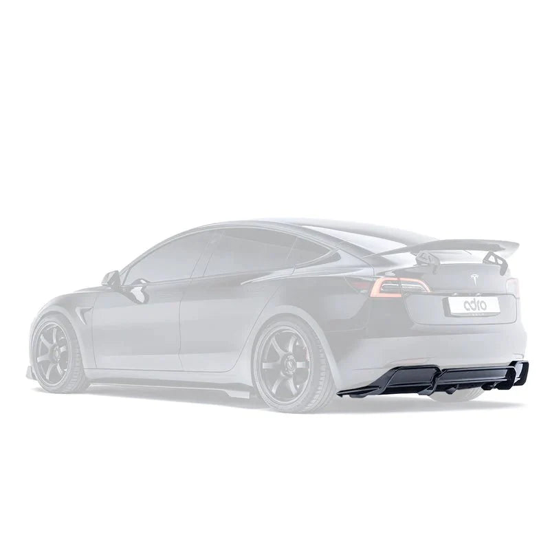 Adro Carbon Fibre V2 Rear Diffuser Tesla Model 3 | | Tesla Model 3
