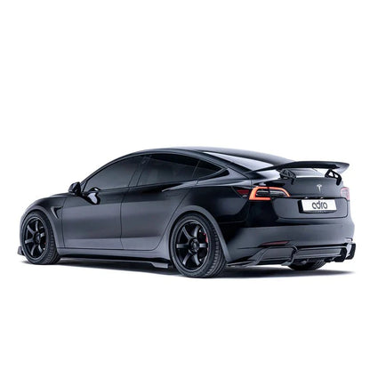 Adro Carbon Fibre V2 Side Skirts Tesla Model 3 | 2x2 | Tesla Model 3