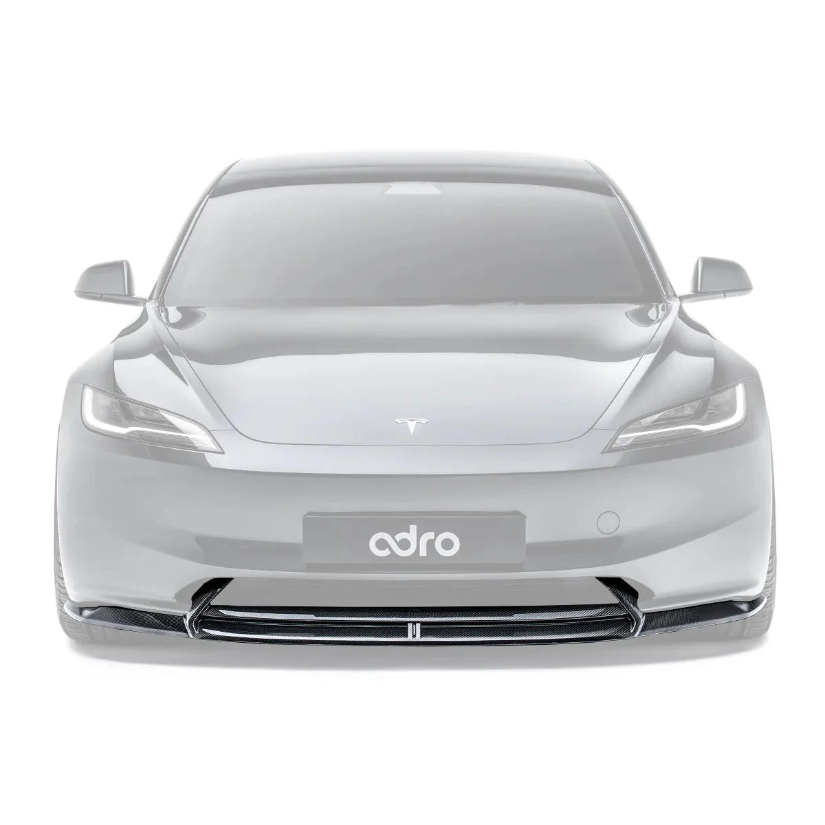 Adro Carbon Fiber Front Lip for Tesla Model 3 Highland | Tesla Model 3
