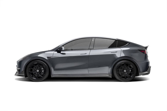Tesla Model Y Pre - Preg Carbon Fibre Side Skirts by Adro (2020+) - | Side Skirts & Winglets | FD Racing