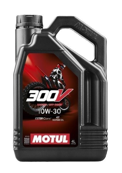 Motul 300V FL Road Racing 10W-30 Engine Oil – 4L