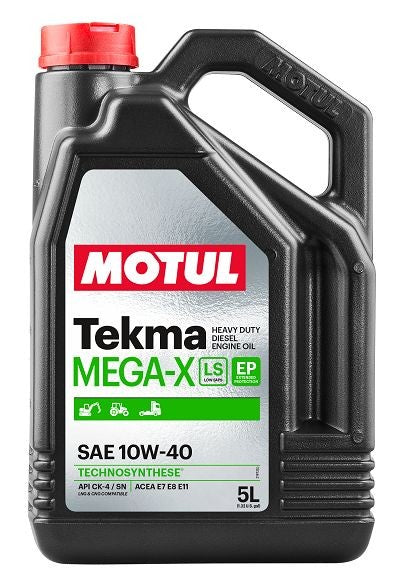 Motul TEKMA MEGA-X 10W-40 LS EP Engine Oil – 5 Litre