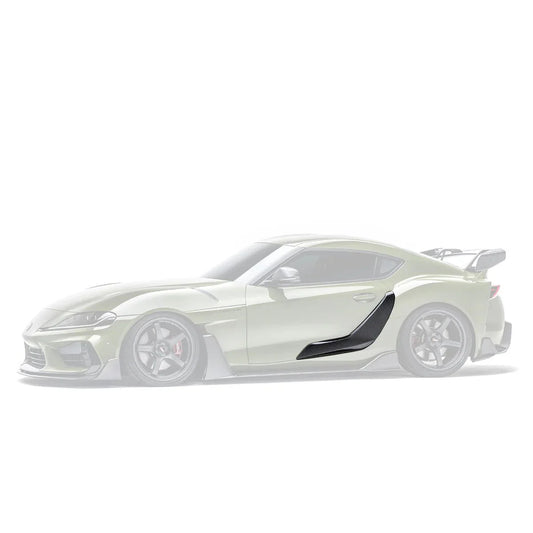 Toyota GR Supra A90 Mk5 Carbon Fibre Door Garnish Trims by Adro (2019+) - | Side Skirts & Winglets | FD Racing