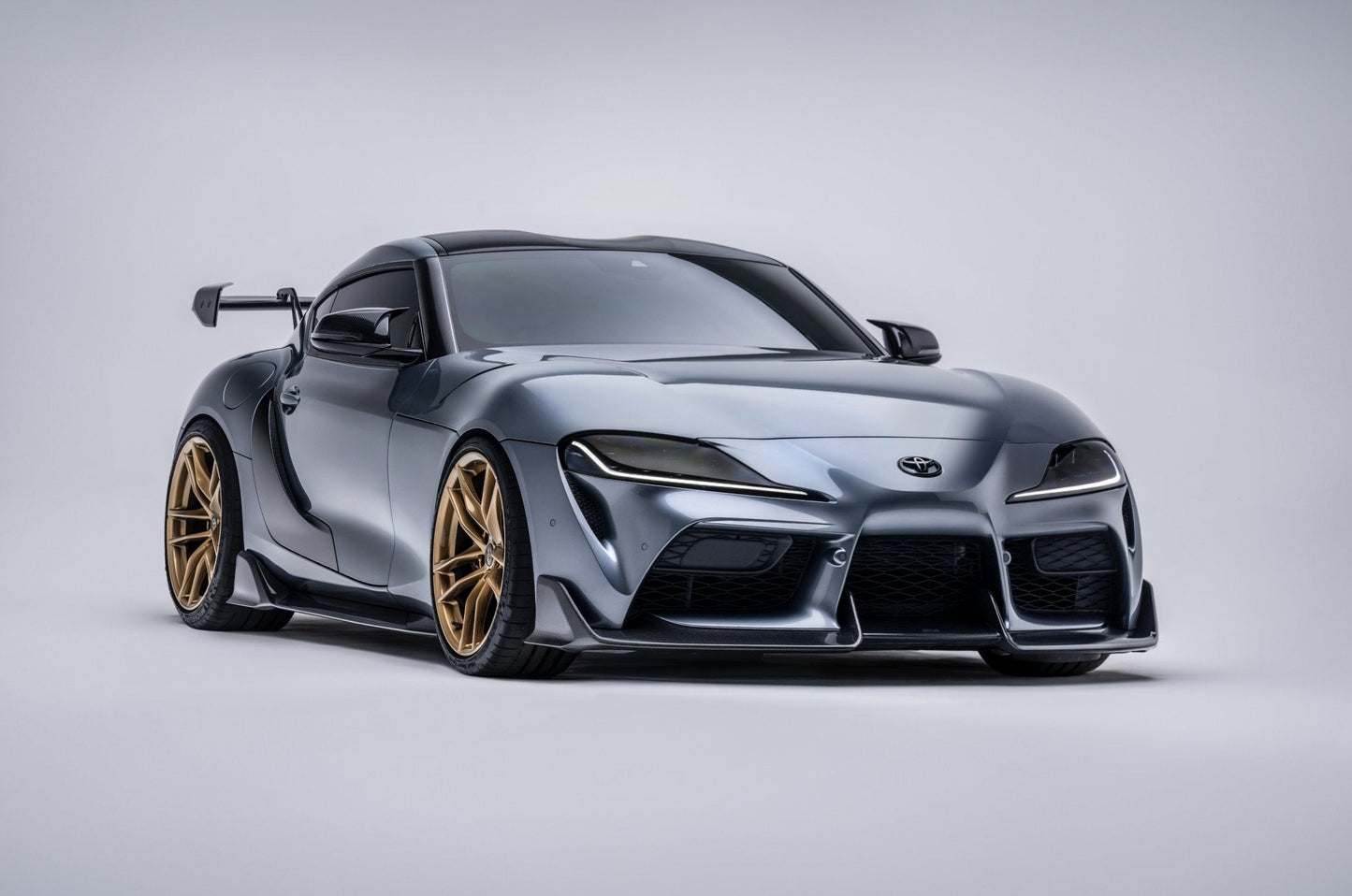 Toyota GR Supra A90 Mk5 Carbon Fibre Front Splitter by Adro (2019+) - | Front Lips & Splitters | FD Racing