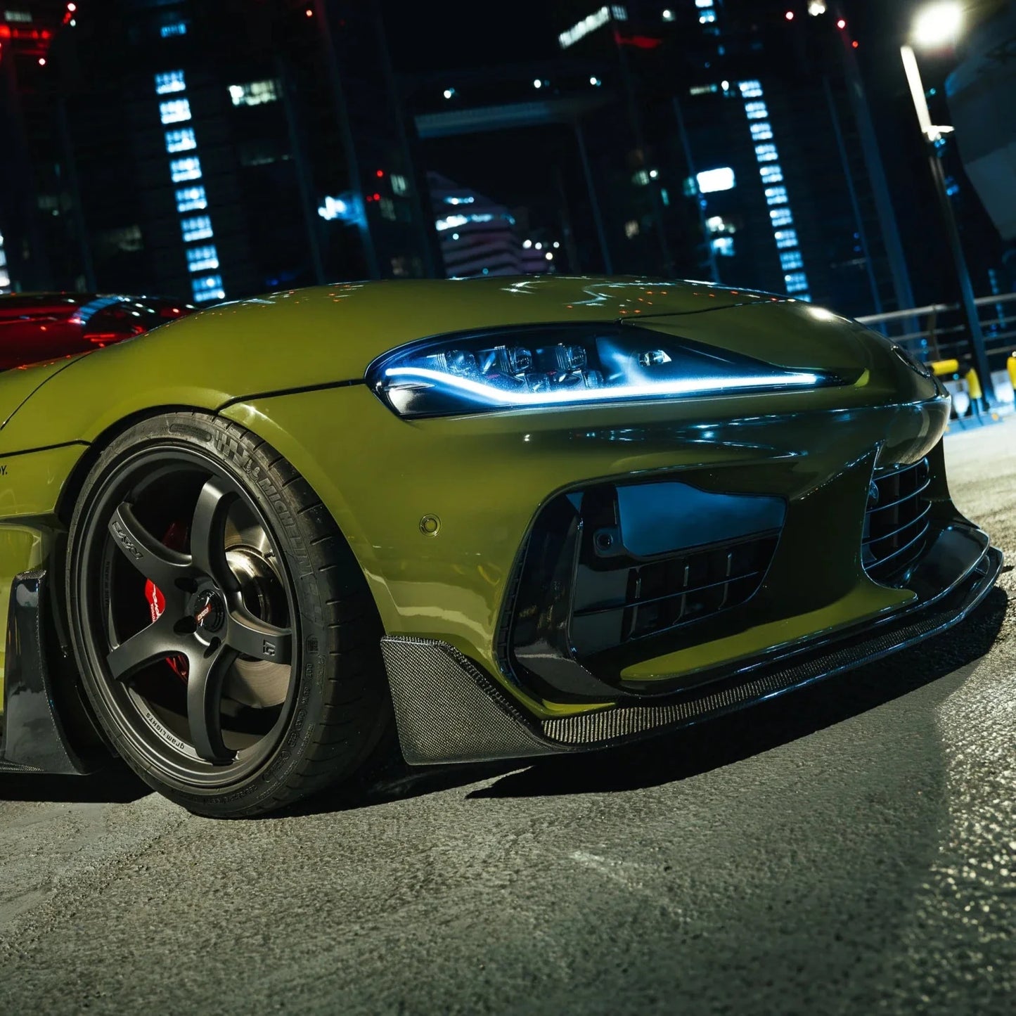 Adro Toyota GR Supra A90 Carbon Fibre Side Skirts V2