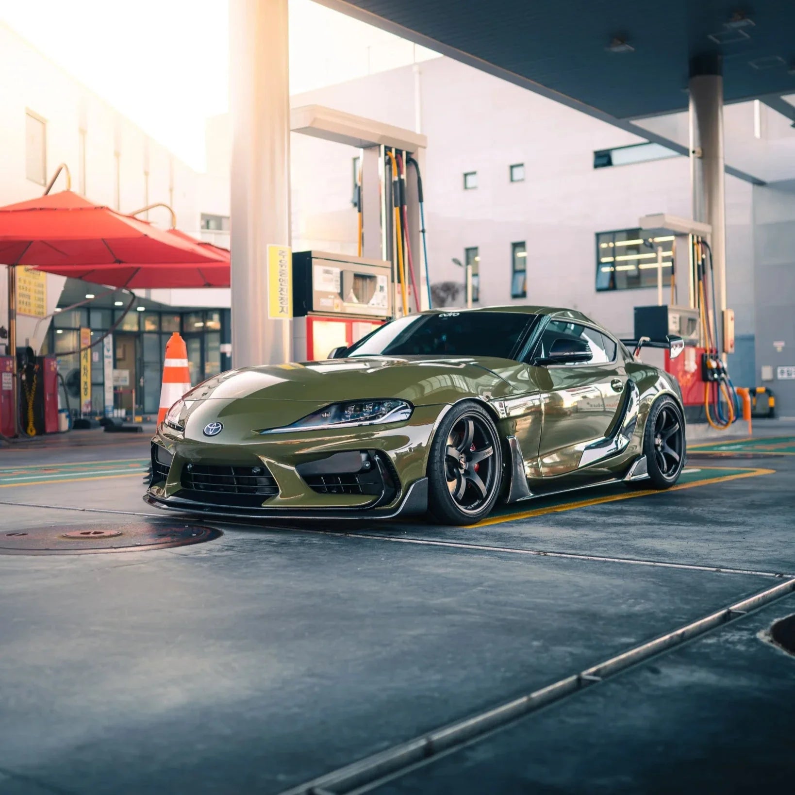 Adro Toyota GR Supra A90 Carbon Fibre Side Skirts V2