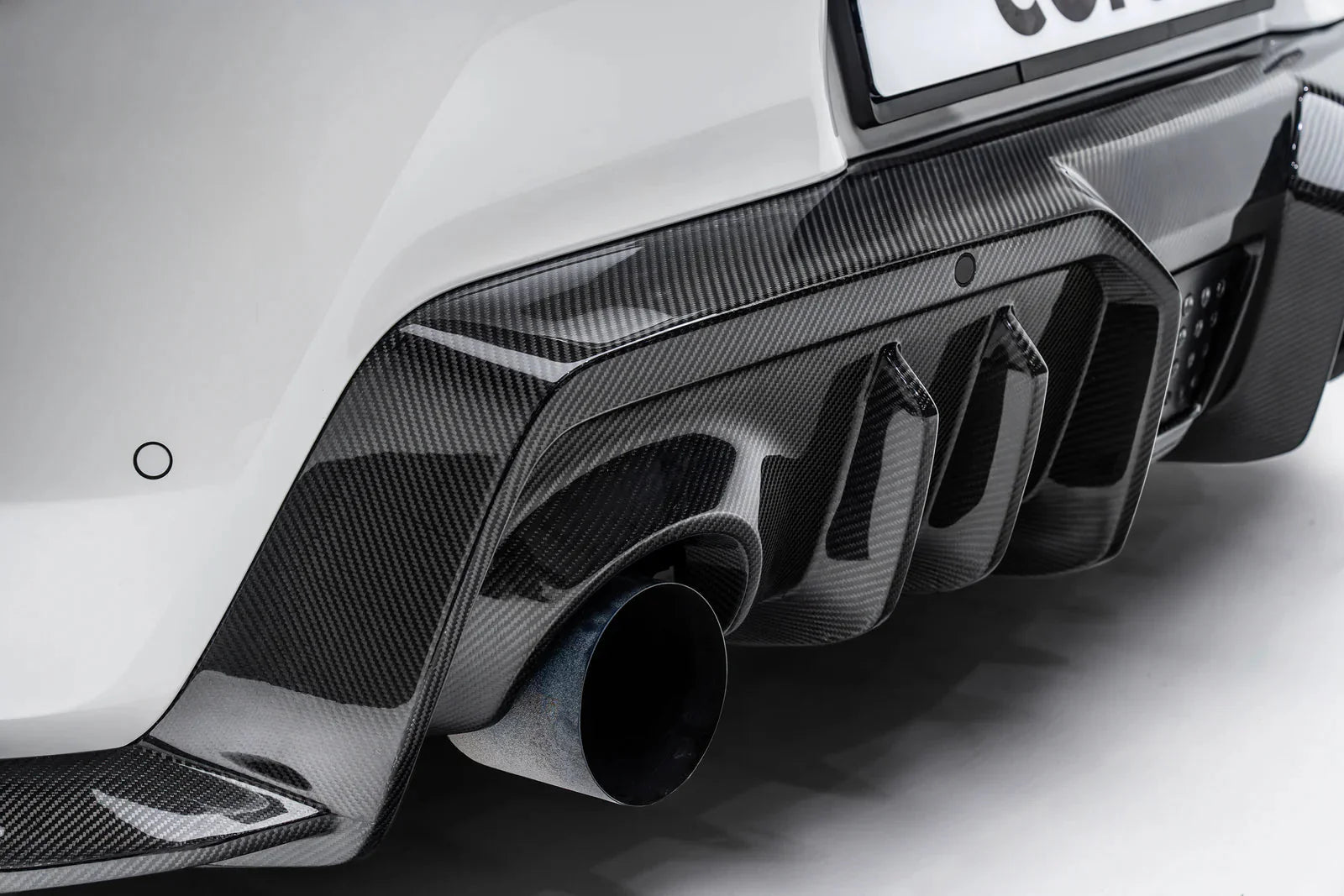 Adro Carbon Fibre Rear Diffuser for Toyota GR Supra A90 (2019+)