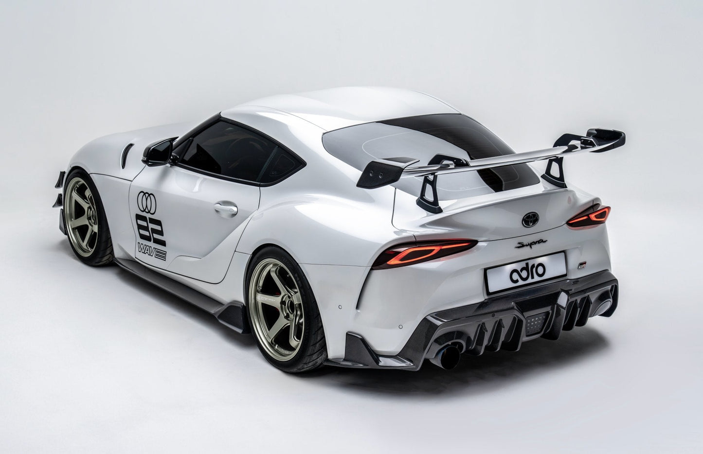 Adro Carbon Fibre Rear Diffuser for Toyota GR Supra A90 (2019+)