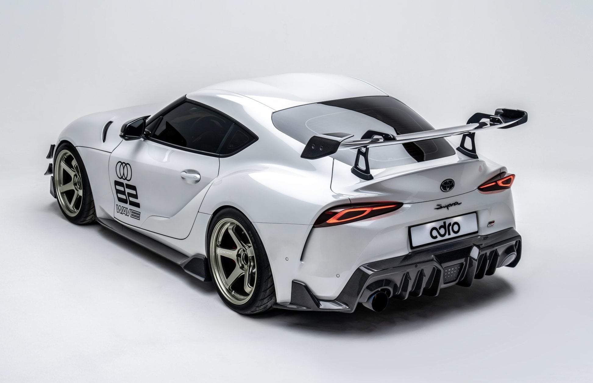 Adro Carbon Fibre Rear Diffuser for Toyota GR Supra A90 (2019+)