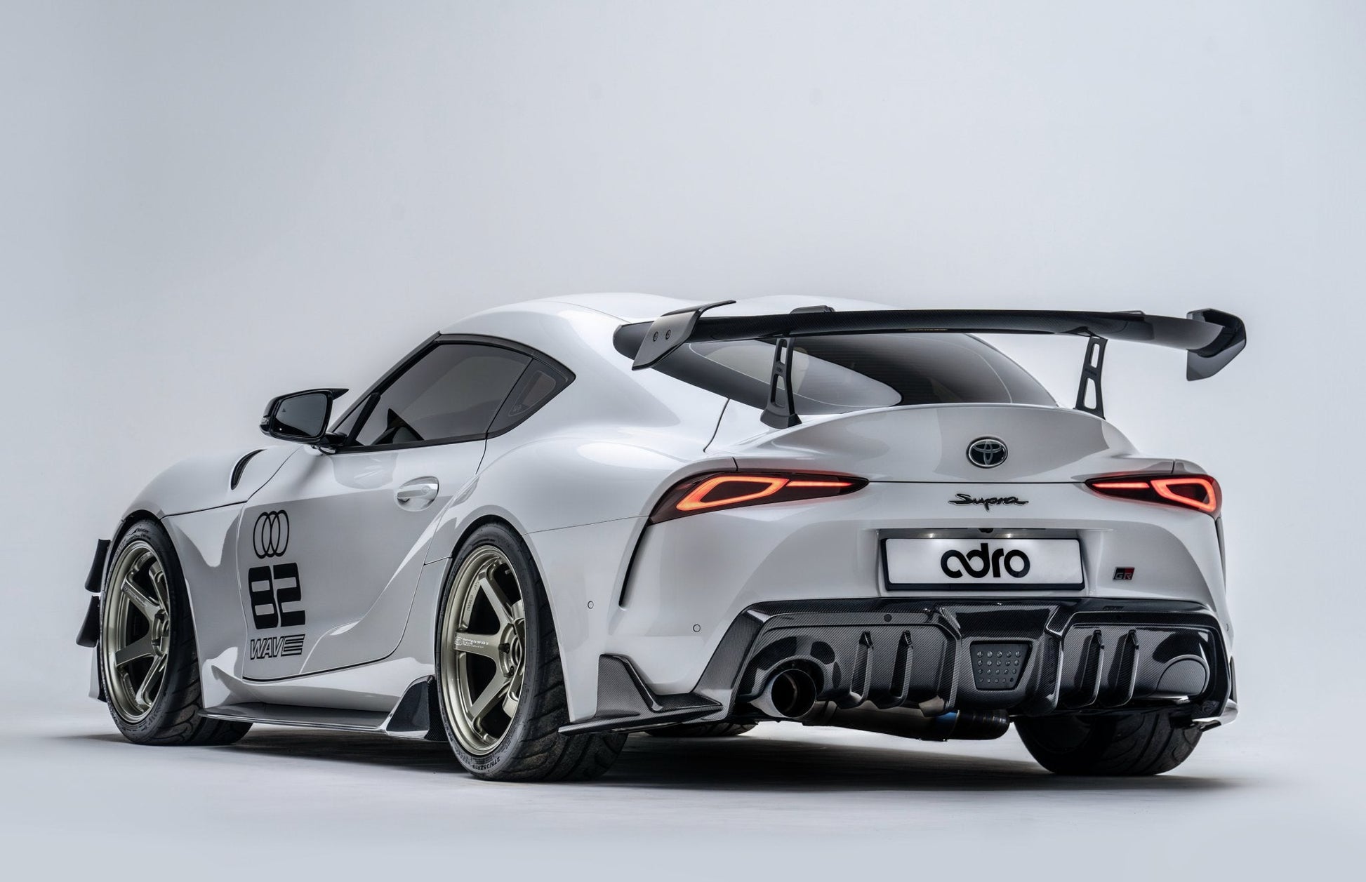 Adro Carbon Fibre Rear Diffuser for Toyota GR Supra A90 (2019+)
