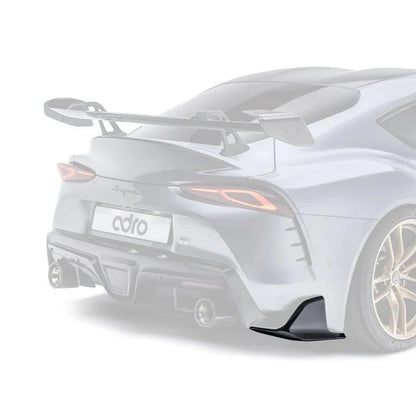 Toyota GR Supra A90 Mk5 Carbon Fibre Rear Winglets by Adro (2019+) - | Side Skirts & Winglets | FD Racing